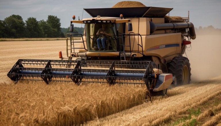 Cara kerja combine harvester